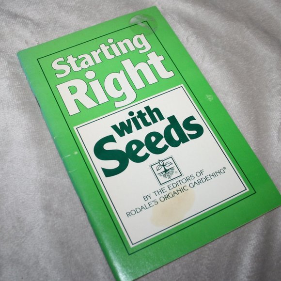 1986 Starting right with seeds book